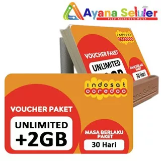 Voucher Indosat 2GB Unlimited
