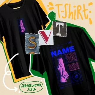 Kaos T-Shirt Seventeen Streetwear Style: Say The Name