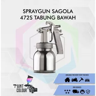 Spray Gun - Semprot Cat Kompresor Sagola 472S Tabung Bawah
