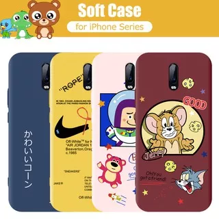 Animal Ice Cream Soft Case iPhone SE 6S 11 Pro Max XR X 5 5S 6 7 8 Plus XS Casing Cover