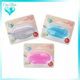 CHER BEBE SILICONE TOOTHBRUSH BOX
