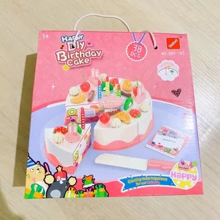 DIY Birthday Cake Toys Mainan Kue Ulang Tahun 38 pieces