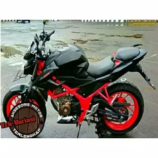 Kondom Tangki Dan Jok pisah Cb150r  / Cover Tangki + Split seater New Cb150r facelift