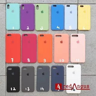 Silicone Cover Iphone 6 plus 6plus 6s plus 6+ 6s+ Original Soft Case Softcase Casing Silikon