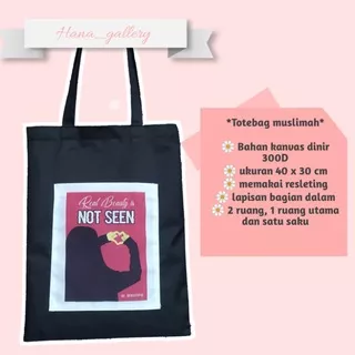 Tote bag Muslimah /TOTEBAG MUSLIMAH SAKU