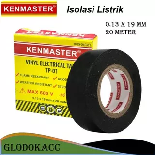 Isolasi Listrik / Kenmaster Isolasi Kabel Listrik 20 meter tp-01