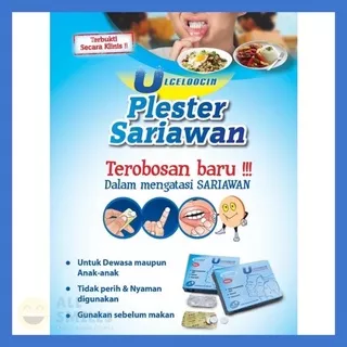 Dental plester sariawan ulceloocin / obat sariawan