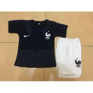 Baju Bola Bayi SETELAN KAOS   BAJU BOLA BAYI PRANCIS HOME WORLD CUP 2018 Limited