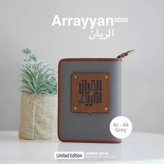 Al Quran For Man Ar Rayyan Grey Terjemahan dan Tajwid Warna Ukuran A6 Bonus Al Matsurat