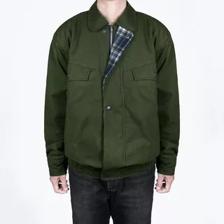 ZERONINE / Flight Jacket / Green Army / Flight jaket / Jaket vintage / Jaket Bomber Casual / Jaket pilot / Jaket Harrington / Jaket Pria