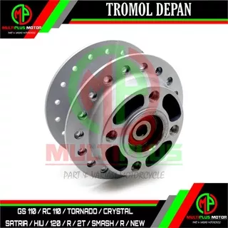 Tromol depan Tromol roda depan SATRIA,SATRIA 120,CRYSTAL,TORNADO,GS,SMASH,SMASH R NEW,SPIN,SKYWAVE