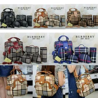 tas Ransel Burberry Multifungsi