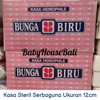 Kasa Steril Hydrophile Bunga Biru Kasa Hidrofil