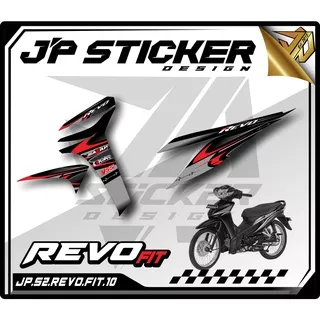 REVO STICKER STRIPING REVO FIT- STICKER MOTOR HONDA REVO FIT - REVO FIT  LIST VARIASI HOLOGRAM (JP.S2) 010