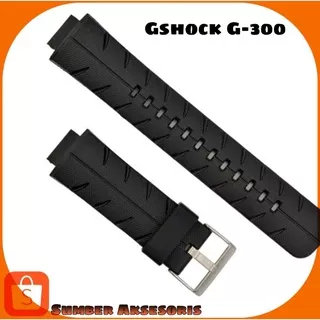 Strap Tali jam G-Shock G300 G-300 G 300 Strap Jam tangan Gshock ORIGINAL