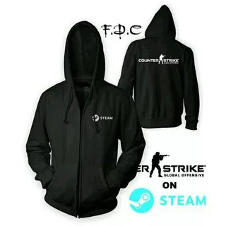 Jaket Counter Strike CS GO BIG SIZE ukuran M L XL XXL XXXL XXXXL XXXXXL | JAKET DOTA 2 | JAKET PRIA