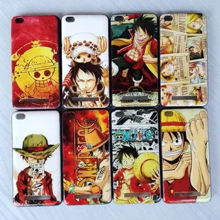 Xiaomi Redmi 4A Case Softcase Fuze Karakter Gambar One Piece