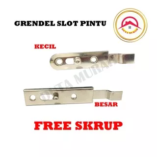 HK Grendel Kecil / Grandel Pintu/Lemari/Slot Pintu/Lemari Kecil / Besar Tebal Dan Kwalitas terjamin