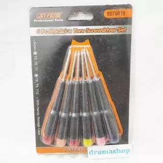 Obeng hp komputer psp Bintang mini kecil chaves torx set 6pcs