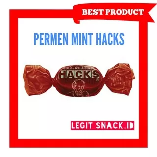 Permen Hacks Asli Malaysia 100 Pcs / Hack Mint Candy / Permen Pelega Tenggorokan