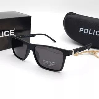 Kacamata/Sunglasses Fashion Pria/Wanita Police 18102 Super Fullset Free Cleaner Pembersih Kacamata