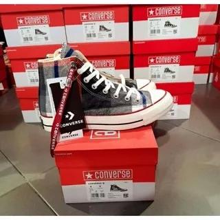 Sepatu Converse All Stars Motif Kotak