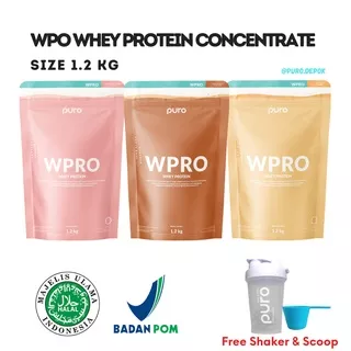 Whey Protein Concentrate Susu Gym Fitness PURO WPRO WPC Pure Nutrition - 1.2 Kg