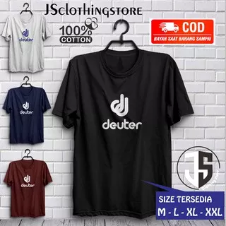 Kaos Outdoor Pendaki Gunung COTTON COMBED 30s Baju Tshirt Deuter V1