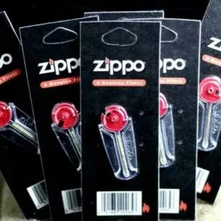 Batu Api Zippo Press Isi 6 buah - Batu Korek Api Flint Zippo - Sparepart Service Batu Api Zippo