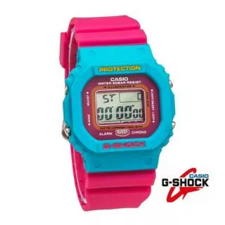 jam tangan casio g-shock digital gls-5600 dw-5600 hitam kuning