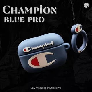 SILICONE CASE COVER AIRPOD SILIKON POLOS ORIGINAL AIRPODS PRO GEN 1 & 2 TERMURAH MOTIF CHAMPION