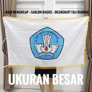 Bendera Ruangan Tut Wuri Handayani 90x135 cm - Ukuran Besar