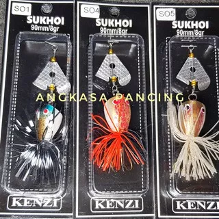 KENZI SUKHOI LURES LURE FROG KENZI SUKHOI / JUMPFROG KENZI / HARDFROG KENZI / UMPAN GABUS