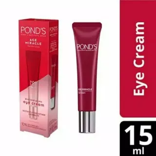 Pond`s Age Miracle Eye Cream 15ml Ponds Age Miracle Cream Mata 15ml Hilangkan Kerutan Dan Mata Panda