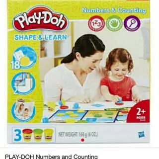 Playdoh / Play-Doh Shape & Learn Numbers and Counting