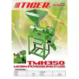 Mesin Selep Mesin Giling Padi Tiger TMH 350 Plus Mesin