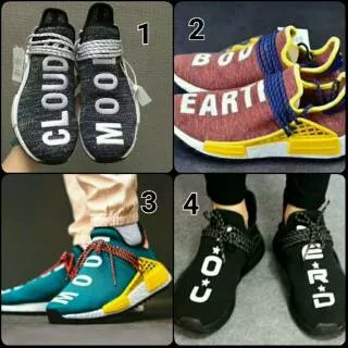 Sepatu Adidas Nmd Human Race ! Sepatu nmd ! Sepatu cowok ! Sepatu olahraga ! Human race !  Premium