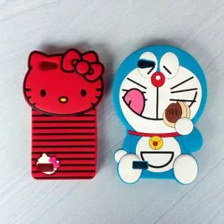 Oppo A33 Neo 7 Case Softcase Boneka 3D Karakter Doraemon-Hello Kitty-Stitch