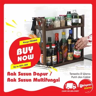 RAK SUSUN MULTIFUNGSI / Rak Penyimpanan Alat Dapur / Rak Penyimpanan / Rak Serba Guna / Rak Dapur