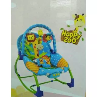 Bouncer Pliko Rocking Chair Hammock Happy Zoo
