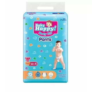 Baby Happy Diapers Pants 30`s Large