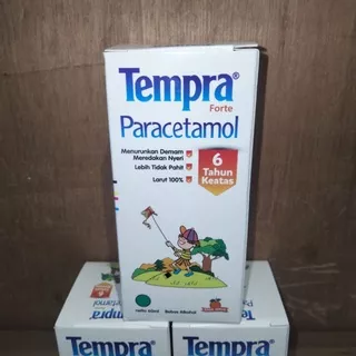 Tempra Forte 60ml 6 tahun keatas menurunkan demam