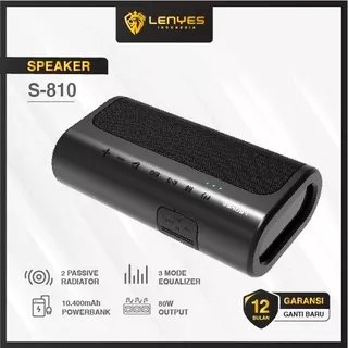 LENYES S810 80W BOMBASS Speaker Wireless Bluetooth 5.0 DSP hifi stereo portable powerfull bass TWS