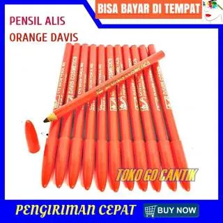 Pensil alis davis isi warna coklat/eyebrow davis/pensil alis davis matte/eyebrow waterproof termurah