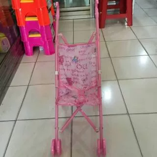 Mainan stroller boneka bayi