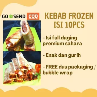 Kebab Mini Frozen Isi 10 Camilan Anak Cemilan Enak Jajanan Sehat Kekinian