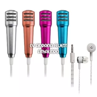 mic mini microphone mini + headset mic smule 2 in 1 mic karaoke