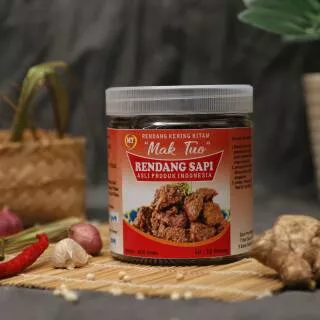 Rendang Padang Rendang Mak Tuo Rendang Sapi Kering Hitam Maktuo Otentik Rendang Padang