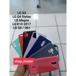Case Softcase Silikon Candy Dove LG G3 G4 Stylus Magna K10 2017 LG Q6/Q6+