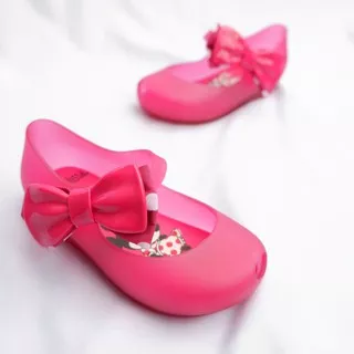 Mini Melissa Ultragirl + Minnie II Transparent Pink